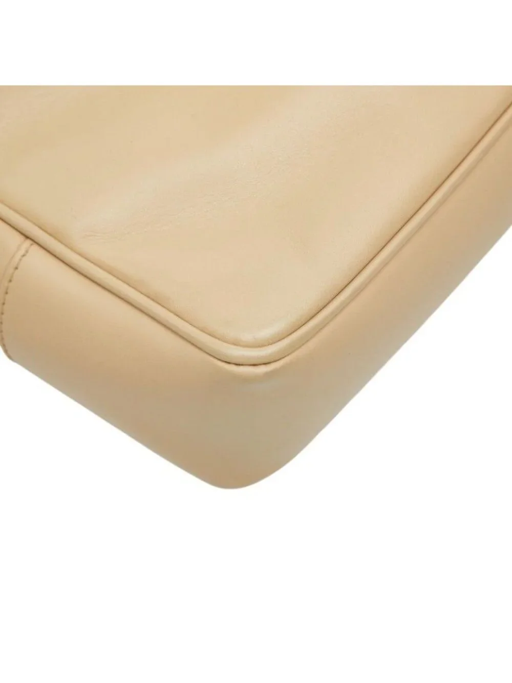 Chanel CC Logo Tote Beige Leather - Picture 7 of 10